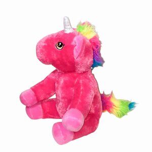 Progressive Kenzie Unicorn 390067 Pink Rainbow Plush Toy Stuffed Animal 11”